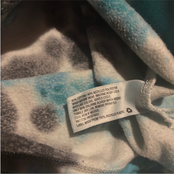 Art Class Teal Golden Daze Tie-Dye Hoodie - Picture 6 of 7